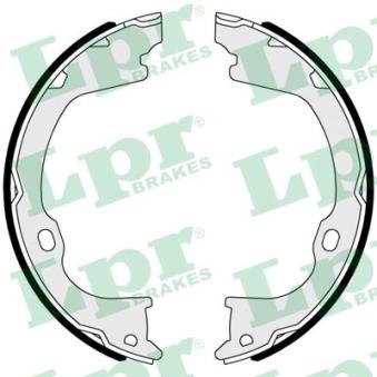 Jeu de mâchoires de frein, frein de stationnement LPR 01102
