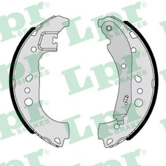 Jeu de mâchoires de frein LPR