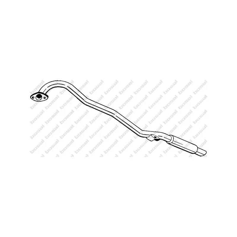Silencieux arrière BOSAL 278-549