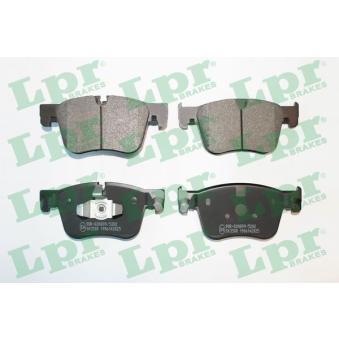 Jeu de 4 plaquettes de frein avant LPR