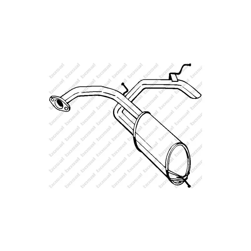 Silencieux arrière BOSAL 278-585