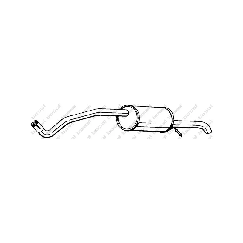 Silencieux arrière BOSAL 278-617