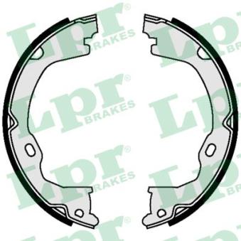 Jeu de mâchoires de frein, frein de stationnement LPR 09550