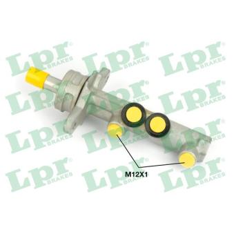 Maître-cylindre de frein LPR