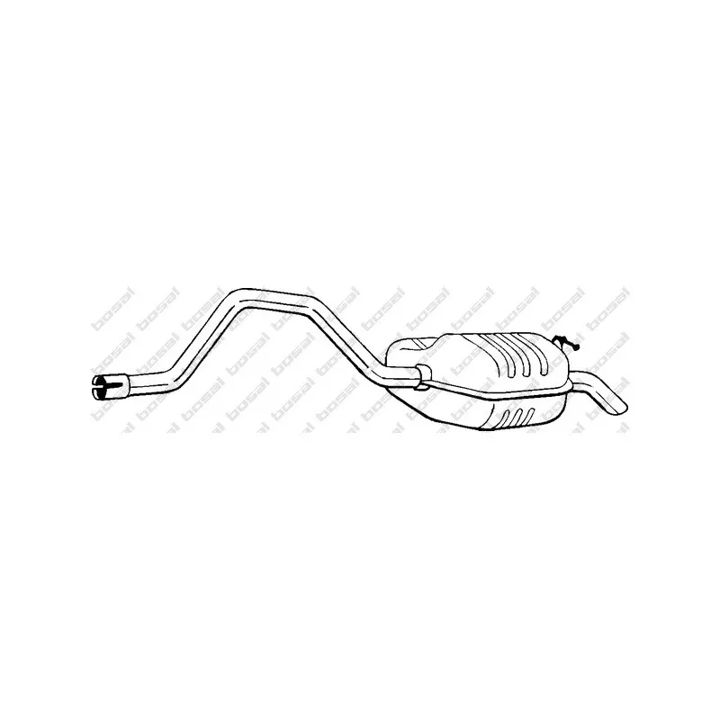 Silencieux arrière BOSAL 278-857