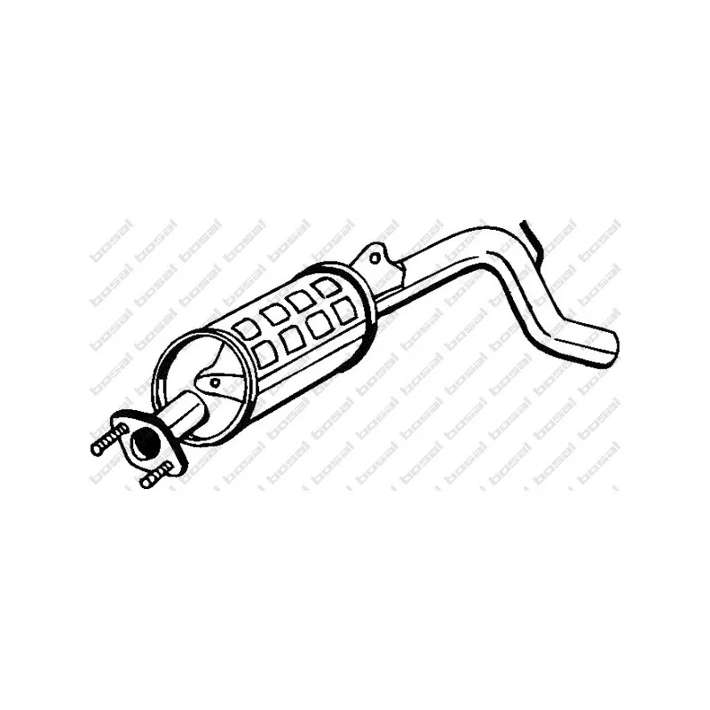 Silencieux arrière BOSAL 278-873