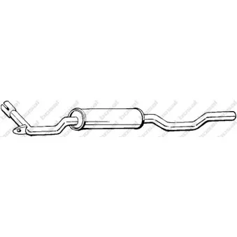 Silencieux avant BOSAL