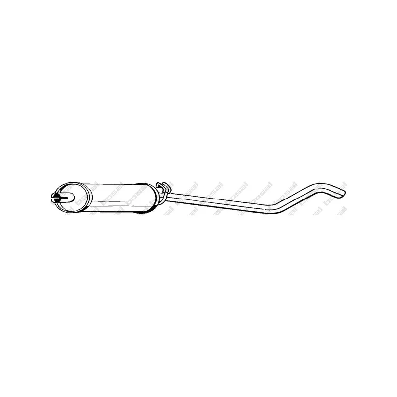 Silencieux central BOSAL 278-961