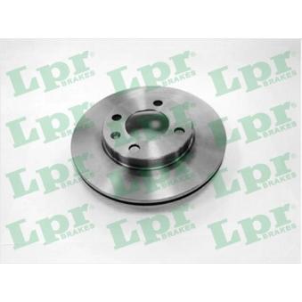 Jeu de 2 disques de frein avant LPR