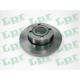 Jeu de 2 disques de frein avant LPR