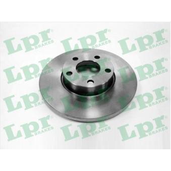 Jeu de 2 disques de frein avant LPR A1361P