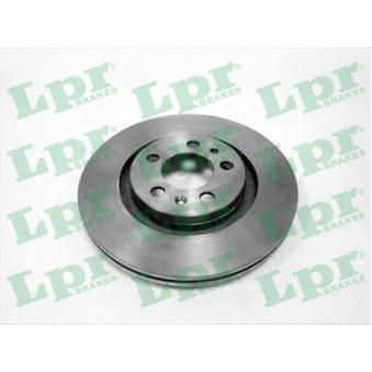 Jeu de 2 disques de frein avant LPR