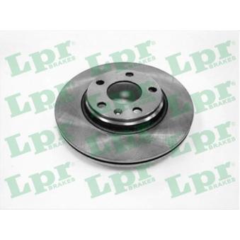 Jeu de 2 disques de frein avant LPR