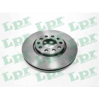 Jeu de 2 disques de frein avant LPR