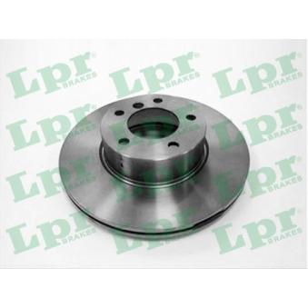 Jeu de 2 disques de frein avant LPR