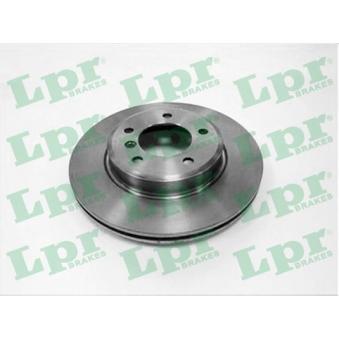 Jeu de 2 disques de frein avant LPR