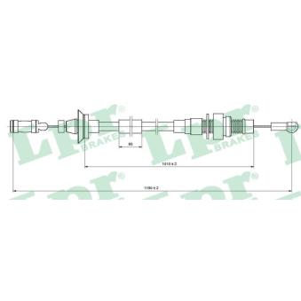 Câble d'accélération LPR C0005A