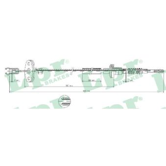 Tirette à câble, commande d'embrayage LPR