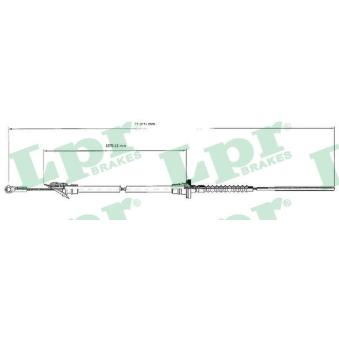 Tirette à câble, commande d'embrayage LPR