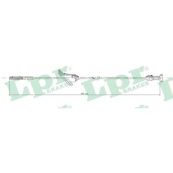 Tirette à câble, frein de stationnement LPR