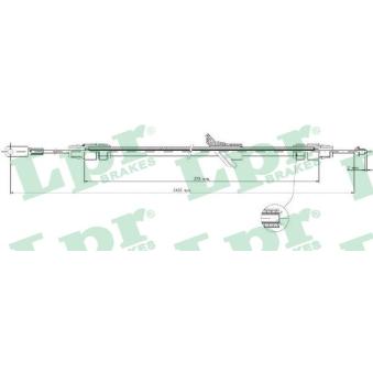 Tirette à câble, frein de stationnement LPR