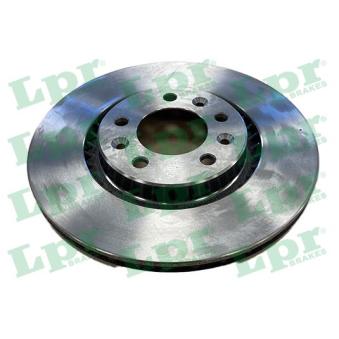 Jeu de 2 disques de frein arrière LPR