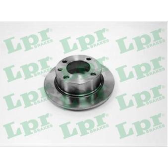 Jeu de 2 disques de frein arrière LPR