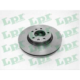 Jeu de 2 disques de frein avant LPR C1281V