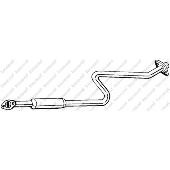 Silencieux central BOSAL