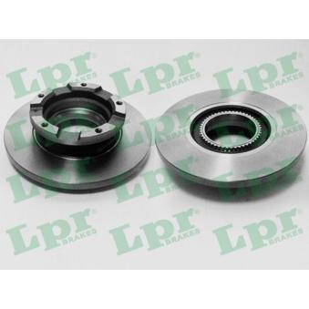 Jeu de 2 disques de frein arrière LPR