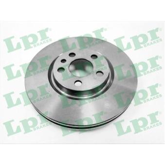 Jeu de 2 disques de frein avant LPR