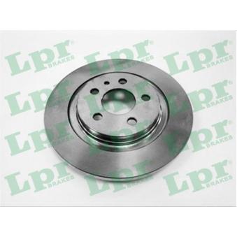 Jeu de 2 disques de frein arrière LPR F2009P