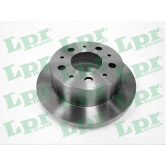 Jeu de 2 disques de frein arrière LPR