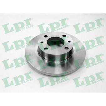 Jeu de 2 disques de frein avant LPR