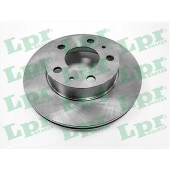 Jeu de 2 disques de frein avant LPR