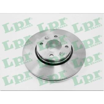 Jeu de 2 disques de frein avant LPR