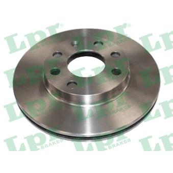 Jeu de 2 disques de frein avant LPR