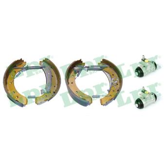 Kit de freins arrière prémontés LPR OEK350