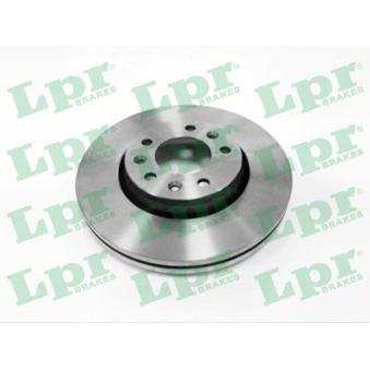 Jeu de 2 disques de frein avant LPR