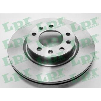 Jeu de 2 disques de frein avant LPR