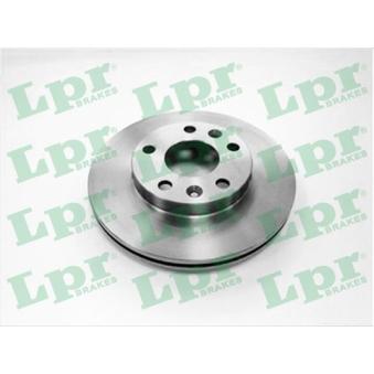 Jeu de 2 disques de frein avant LPR