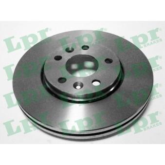 Jeu de 2 disques de frein avant LPR R1073V