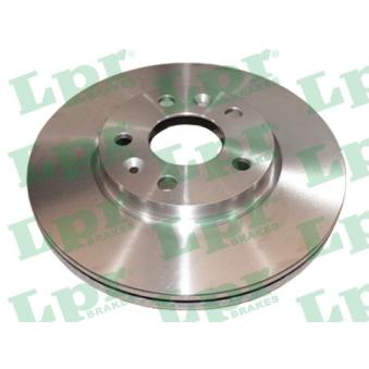 Jeu de 2 disques de frein avant LPR R1083V