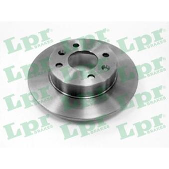 Jeu de 2 disques de frein avant LPR R1101P