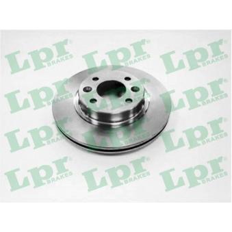 Jeu de 2 disques de frein avant LPR