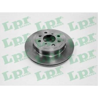 Jeu de 2 disques de frein avant LPR S5000V