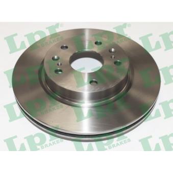 Jeu de 2 disques de frein avant LPR S5022V