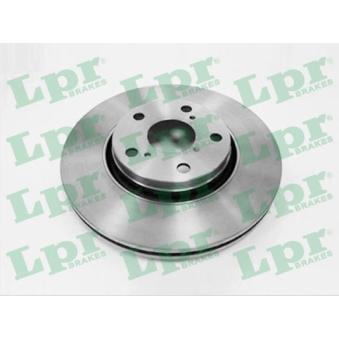 Jeu de 2 disques de frein avant LPR T2014V