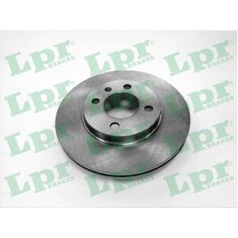 Jeu de 2 disques de frein avant LPR