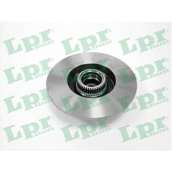 Jeu de 2 disques de frein arrière LPR V2241PA